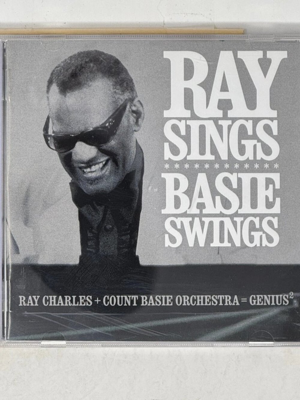 Ray Charles + Count Basie Orchestra Ray Sings Basie Swings Concord CD like new